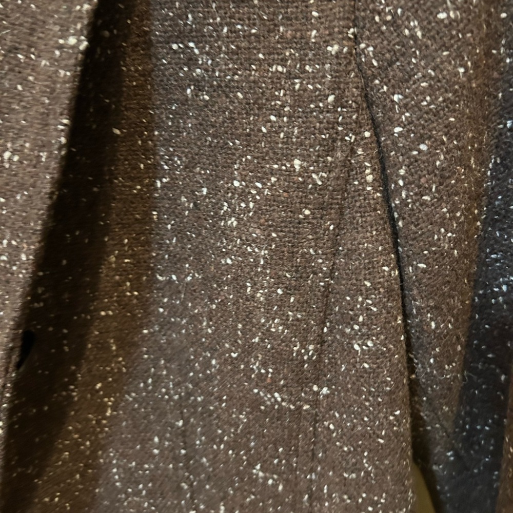 Brown Tweed Women's Blazer size 10 Liz Claiborne - Picture 3 of 5